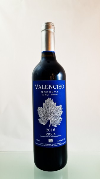 VALENCISO -- Rioja Reserva -- 2016 -- 75 cl