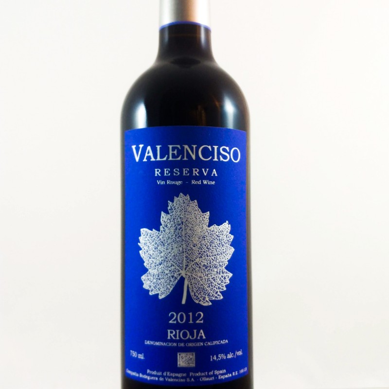 VALENCISO -- Rioja Reserva -- 2012 -- 75 cl